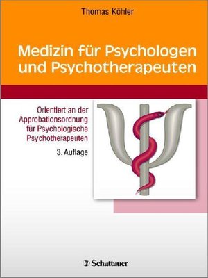 cover image of Medizin für Psychologen und Psychotherapeuten